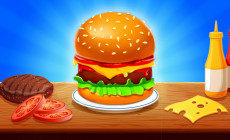 Burger Cafe - Cooking Games For Kids