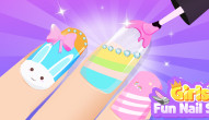 Girls Fun Nail Salon