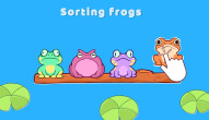 Sorting frogs
